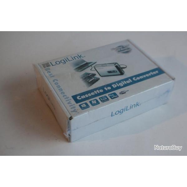 Convertisseur digital de cassette Logilink sous blister