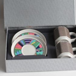 ROSENTHAL Tasses à espresso porcelaine Scenario Metropol