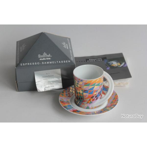 ROSENTHAL Tasse � espresso porcelaine Barbara Brenner