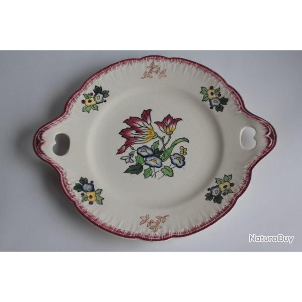 LONGWY Plat de service fa�ence Marseille