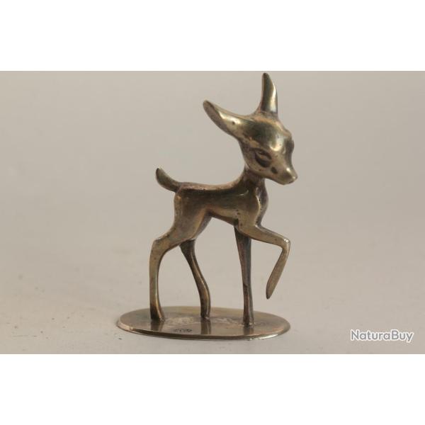 Richard ROHAC Bronze Viennois miniature Faon