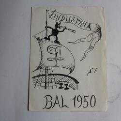 CPA Suisse soci&eacute;t&eacute; &eacute;tudiante Zofingue Bal d'industria 1950 Carte Postale