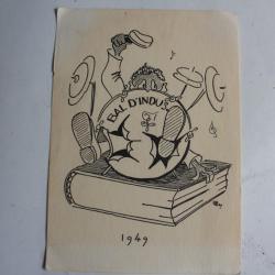 CPA Suisse soci&eacute;t&eacute; &eacute;tudiante Zofingue Bal d'indus 1949 Carte Postale