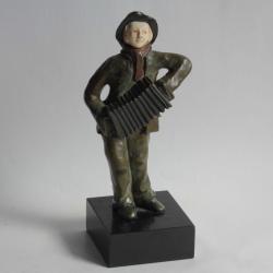 Bronze Alfred JOREL L'accordéoniste