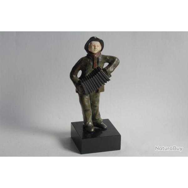 Bronze Alfred JOREL L'accord�oniste