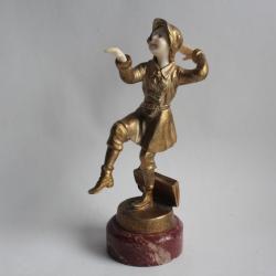 Bronze Louis BARTHÉLEMY Écolière dansant