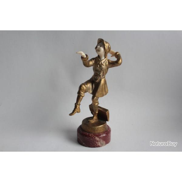 Bronze Louis BARTH�LEMY �coli�re dansant