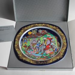 ROSENTHAL Assiette porcelaine Bjorn Wiinblad No&euml;l 1992