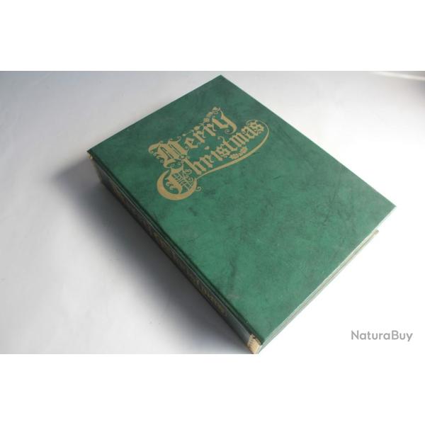 Boite  musique livre merry Christmas arche de no