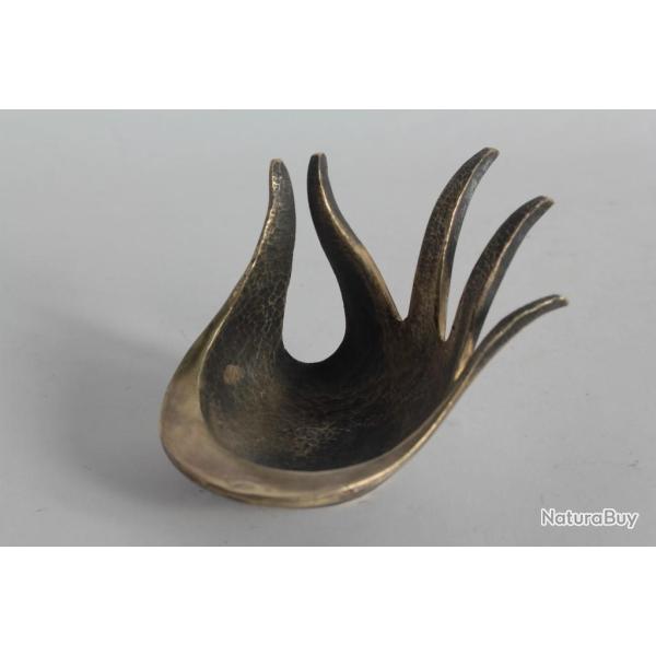 Walter BOSSE Bronze Viennois Cendrier Poisson Herta Baller