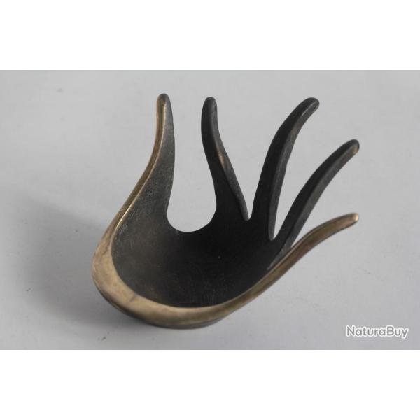 Walter BOSSE Bronze Viennois Cendrier Poisson Herta Baller