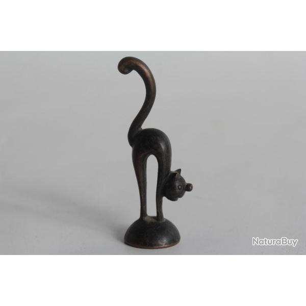 Walter BOSSE Bronze Viennois miniature F�lix le chat