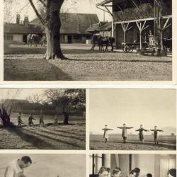 3 CPA Suisse Les Asiles de Lavigny &Eacute;pileptiques de Suisse Romande Ferme