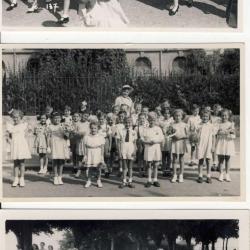 3 CP Photo Suisse Neuchatel 1950 enfants école