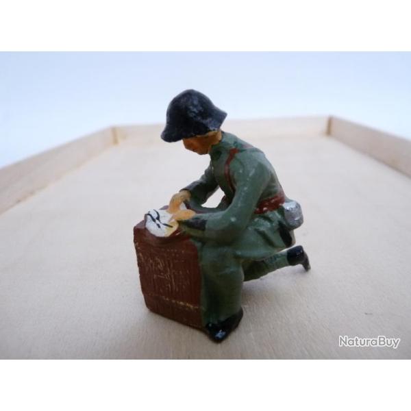 Soldat ELASTOLIN Militaire Carte Jouet Militaria