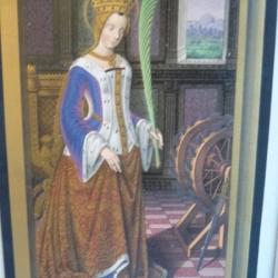 Gravure les Grandes Heures d Anne de Bretagne Religion