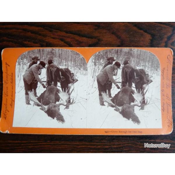 Photographie Photo St�r�o Alaska Chasse
