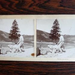 Photographie Photo Stéréo Suisse Tailleur de pierres