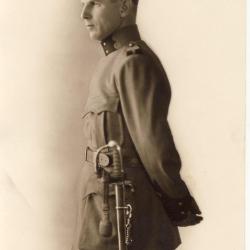 CP Photographie Militaria Militaire Soldat Signée