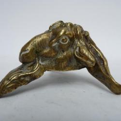 Bronze d'ameublement Bouquetin