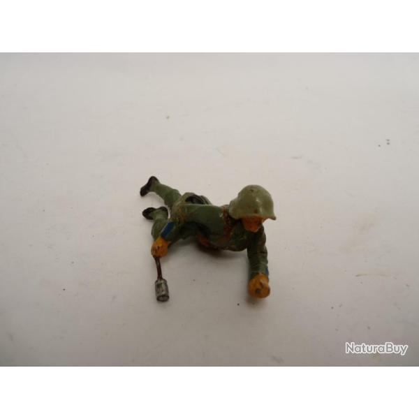 Soldat ELASTOLIN ou LINEOL ? Militaire Jouet Militaria