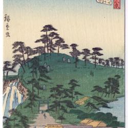 CPA illustr&eacute;e sign&eacute;e japonaise Japon Japan Estampe Sc&egrave;nes de vie Rare