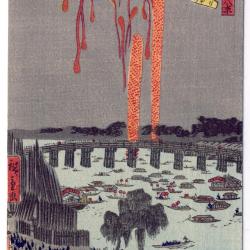 CPA illustr&eacute;e sign&eacute;e japonaise Japon Japan Estampe Sc&egrave;nes de vie Rare