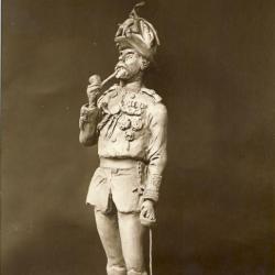 CPA ART Sculpture Caricature Propagande Guerre Italie Per 20 anni se occorre