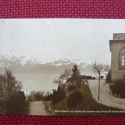CPA Suisse VAUD Mont P&eacute;lerin Les Alpes de Savoie Grand H&ocirc;tel 1914