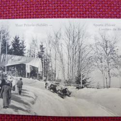 CPA Suisse VAUD Mont P&eacute;lerin Sports d'hiver Courses de Bobs 1915