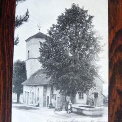 CPA Suisse NEUCHATEL Les Brenets L'&eacute;glise Catholique