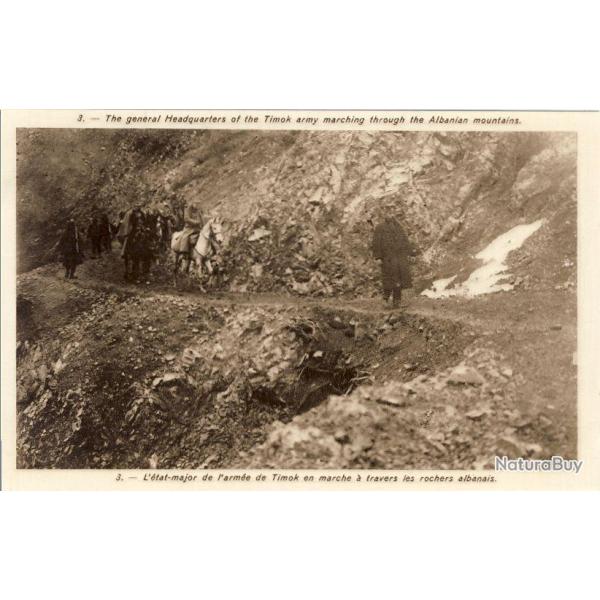 CPA Militaria Peintre arm�e Serbe Valitch arm�e Timok Albanie Guerre