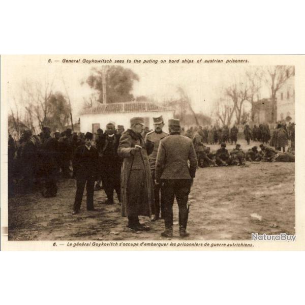 CPA Militaria Peintre Serbe Valitch G�n�ral Goykovitch Guerre prisonnier