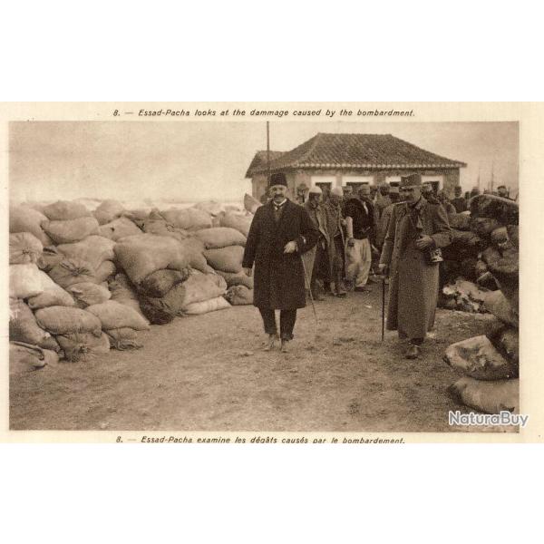 CPA Militaria Peintre arm�e Serbe Valitch Essad-Pacha Guerre