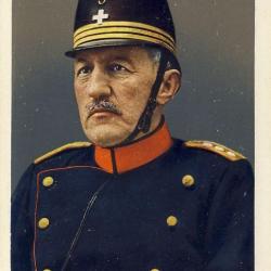 Carte Postale ancienne Colonel AUDEOUD Commandant 1er corps d'arm&eacute;e