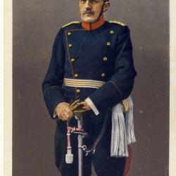Carte Postale ancienne Colonel AUDEOUD Commandant 1er corps d'arm&eacute;e
