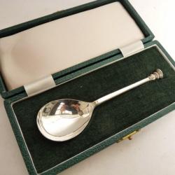 Cuillère argent reproduction antique Henry VIII