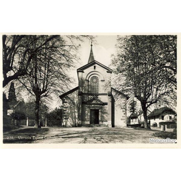 CP photo Suisse VERSOIX 231 �glise Catholique