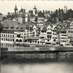 CP Suisse Lucerne Altstadt Besuchen Sie Luzern 1950