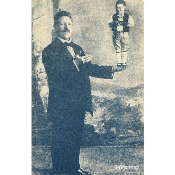 CPA Suisse Appenzell Seppltoni Le plus petit homme du monde