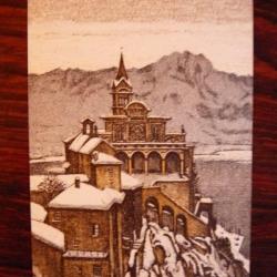 Carte postale Suisse Madonna del Sasso LOCARNO