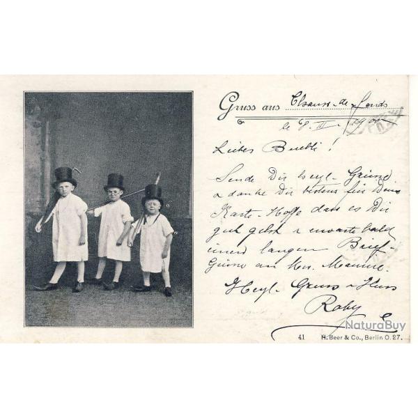 CPA SUISSE NEUCHATEL Gruss aus Chaux de Fonds 1900