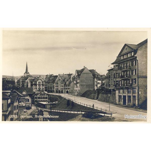 CPA SUISSE APPENZELL Herisau Bahnhofstrasse