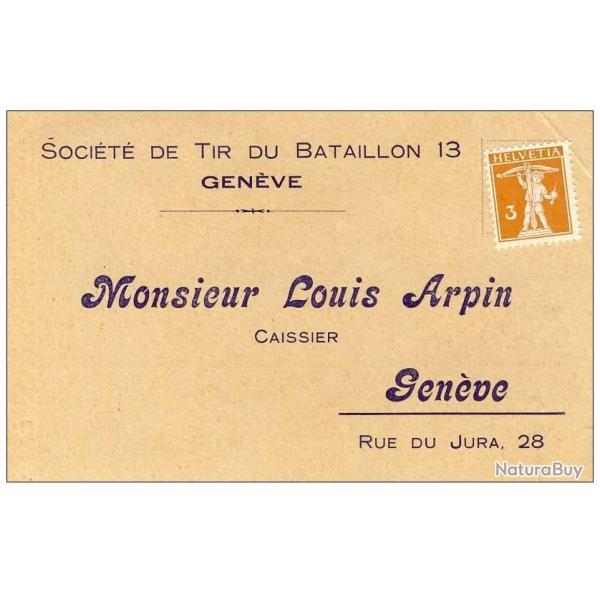 CP Suisse Gen�ve Soci�t� de tir du Bataillon 13