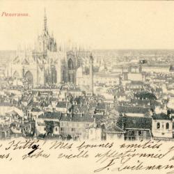 CPA ITALIE Italia Milan Milano Panorama