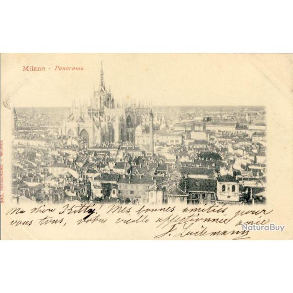 CPA ITALIE Italia Milan Milano Panorama