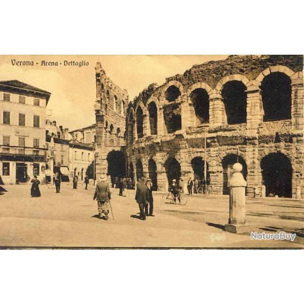 CPA ITALIE Italia Verona Verone Arena Dettaglio anim�e