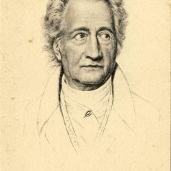 CPA illustr&eacute;e Wolfgang Von GOETHE Po&egrave;te allemand Allemagne C&eacute;l&eacute;brit&eacute;