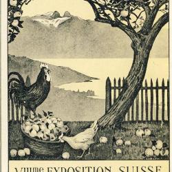 CPA VIIIe Exposition Suisse d'Agriculture Lausanne 1910