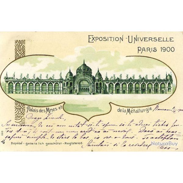CPA Exposition Universelle Paris 1900 Palais des mines et M�tallurgie